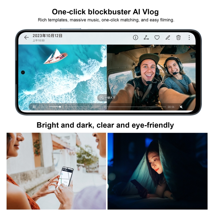 Honor Play 50 Plus, 6.8 inch MagicOS 7.2 Dimensity 6020 Octa Core up to 2.2GHz, Network: 5G, OTG, Not Support Google Play, 12GB+256GB - Image 9