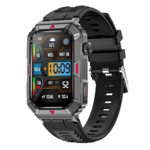 CF26 1.57inch BT5.2 Smart Bracelet Support Sleep Detection, Silicone Strap