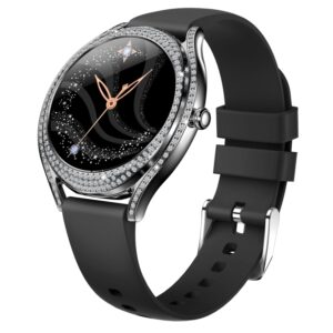V66 1.28inch BT5.0 Smart Watch Support Heart Rate/ Sleep Detection, Silicone Strap