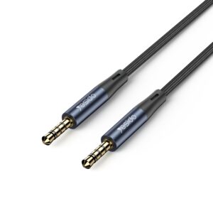 Yesido YAU43 3.5mm to 3.5mm AUX Audio Adapter Cable, Length: 1m, YAU43