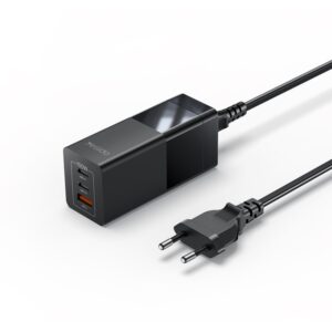 Yesido YC58 100W 2Type-C+USB Ports with 1 Socket Desktop GaN Charger, YC58