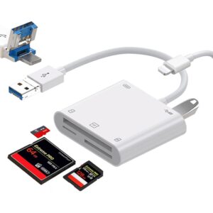 7 in 1 USB 3.0 + 8 Pin Interface Multi-function OTG Card Reader, 7 in 1 USB 3.0 + 8 Pin