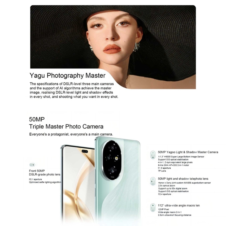 Honor 200 Pro, Screen Fingerprint Identification, 6.78 inch MagicOS 8.0 Snapdragon 8s Gen 3 Octa Core, Network: 5G, NFC, OTG, 12GB+256GB, 12GB+512GB, 16GB+512GB - Image 7