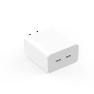 M160 PD 40W Dual Type-C Fast Charger, US Plug