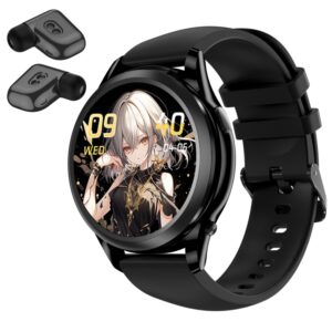 X17 mini 1.27 inch IP67 Waterproof 2 in 1 Bluetooth Earphone Smart Watch