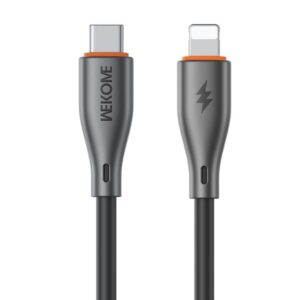 WK WDC-69 Kinkong Flash Series 1m PD27W PVC Fast Charging Data Cable, Type-C to 8 Pin
