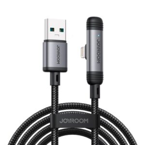 JOYROOM S-A56 EnjoyX Series 3A USB to 8 Pin 90 Degree Fast Charging Data Cable, USB to 8 Pin