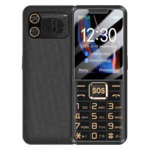 YEEMI K3+ 4G Keypad Phone, 2.4 inch, LED Flashlight, Big Keyboard Big Fonts, SOS, Network: 4G, Dual SIM