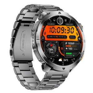 MT68 1.7-inch IPS Display Outdoor Adventures Smart Watch with 1000mAh Battery & Flashlight