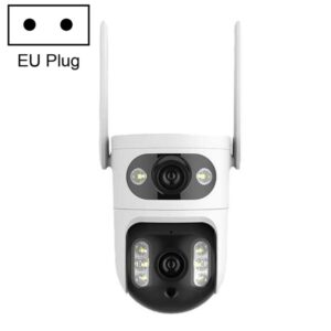 V380 2MP HD Smart Gun Ball Linkage WiFi Surveillance Camera, EU Plug, US Plug