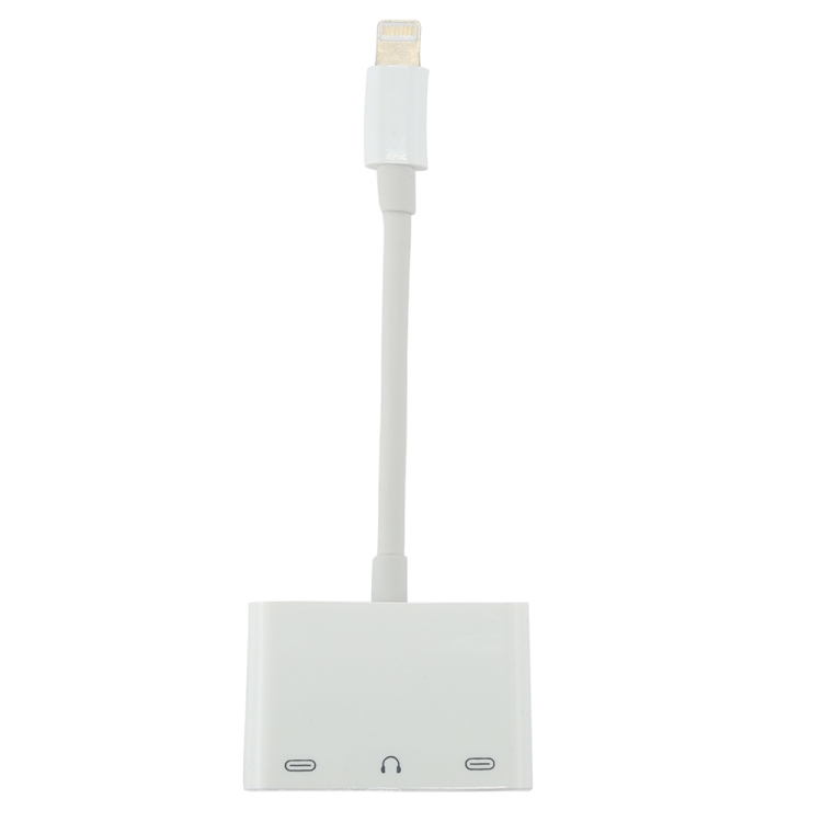 8 Pin Male to Dual 8 Pin Female & 3.5mm Female Audio Adapter - Image 3