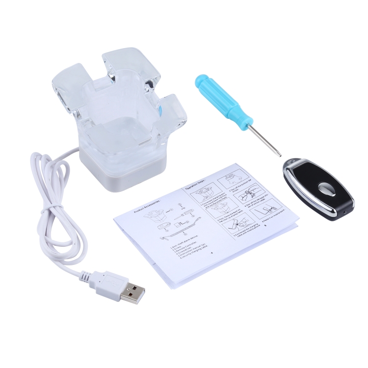 S15 Anti-theft Alarm Stand Security System Touch Burglar Alarm / Anti-theft Alarm Display Holder for iPhone & iPod & iPad with 8 Pin Port - Image 5