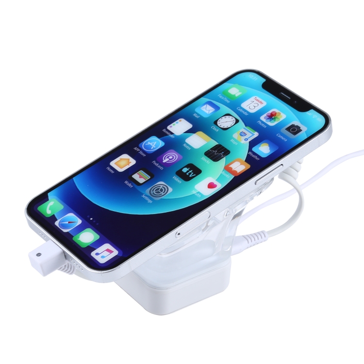 S15 Anti-theft Alarm Stand Security System Touch Burglar Alarm / Anti-theft Alarm Display Holder for iPhone & iPod & iPad with 8 Pin Port - Image 7
