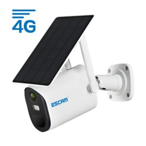ESCAM QF490 HD 1080P 4G 3.8W Solar Panel IP Camera, EU Version