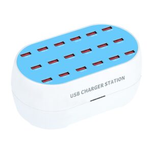 830-18 120W 18 USB Ports Multifunction Smart Charger Station AC100-240V, US Plug, 830-18