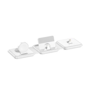 A75 Folding 3 in 1 Wireless Charger Suitable for Apple Watch Mobile Phone Headset, A75