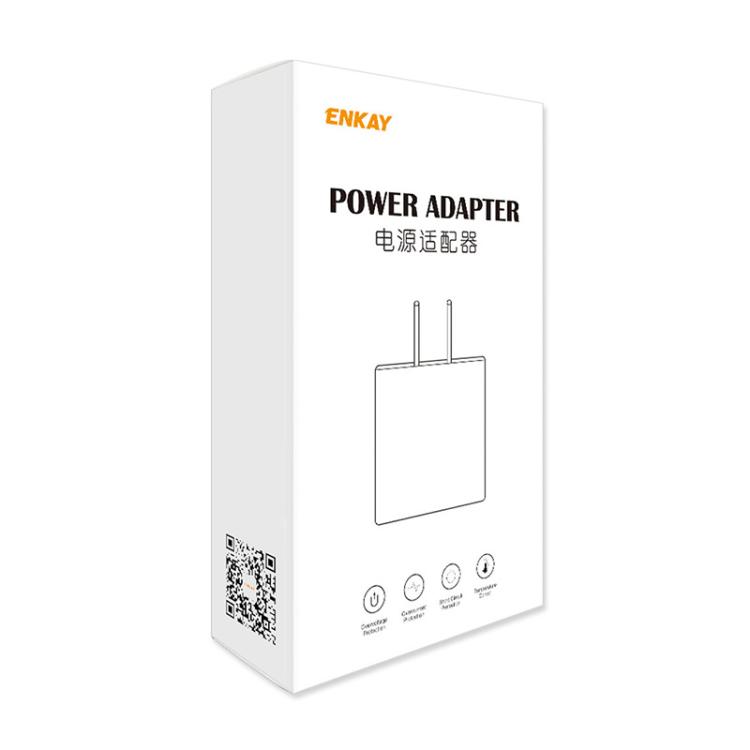 ENKAY 10W USB Wall Charger 5V 2A Power Adapter, EU Plug, US Plug - Image 5