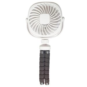 Octopus Stroller Deformation Fan Desktop Portable Handheld USB Small Fan, 1200mAh White, 1200mAh Pink, 1200mAh Black, 2200mAh White, 2200mAh Pink, 2200mAh Black