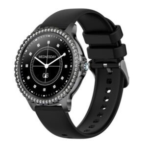 Bluetooth Calling AI Voice Assistant Life Waterproof Sports Smartwatch, Black Silicone Strap, Gold Pink Silicone Strap, Silver Gray Silicone Strap, Gold Rough Steel Strap+Pink Silicone Strap, Silver Rough Steel Strap+Gray Silicone Strap...