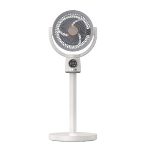 Air Circulation Fan Turbo Light Convection Standing Fan Remote Control Timer Floor Fan, USB Plug, Rechargeable