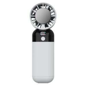 ZK03 Digital Display Cooling Fan USB Silent Handheld Cold Compress Fan