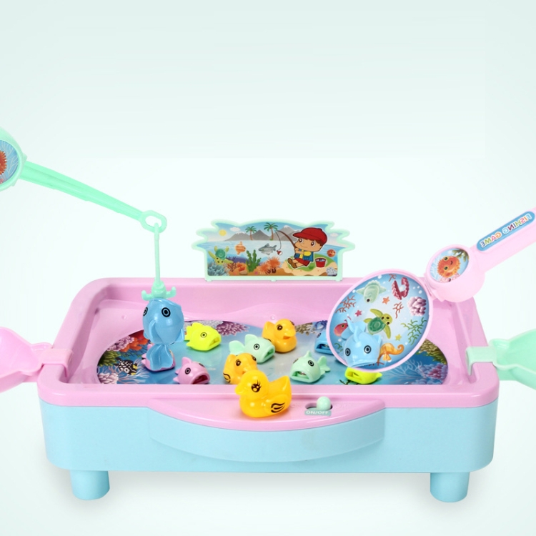 3 Sets Children Fishing Toy Electric Fishing Educational Toys, Color Random Delivery - Image 2