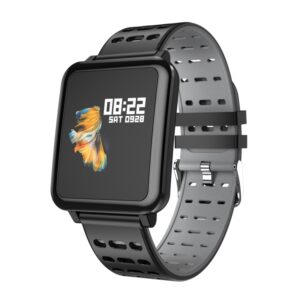 T2 1.3 inches TFT IPS Color Screen Smart Bracelet IP67 Waterproof, Support Call Reminder /Heart Rate Monitoring /Sleep Monitoring /Sedentary Reminder /Blood Pressure Monitoring /Blood Oxygen Monitoring