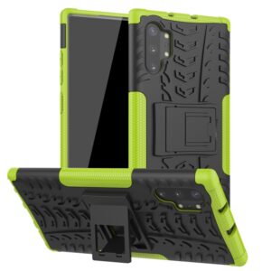 Tire Texture TPU + PC Shockproof Case with Holder, For Nokia 2.2, For OPPO Realme X, For Huawei Honor 9X Pro, For Galaxy Note 10 Plus, For Huawei Nova 5i Pro, For Huawei Honor 20 Pro, For Xiaomi Mi CC9e