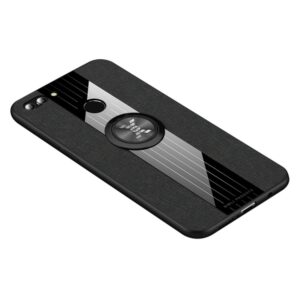 XINLI Stitching Cloth Textue Shockproof TPU Protective Case with Ring Holder, For Huawei Enjoy 8 Plus, For Huawei Enjoy 9, For Huawei Enjoy 9e, For Huawei Enjoy 9 Plus, For Huawei Enjoy 9s, For Huawei Maimang 5, For Huawei Maimang 6...