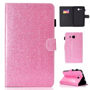 Varnish Glitter Powder Horizontal Flip Leather Case with Holder & Card Slot, For Galaxy Tab A 7.0 (2016), For Galaxy Tab A 8.0, For Galaxy Tab A 8.0 (2019), For Galaxy Tab A 10.1 (2016), For Galaxy Tab A 10.1 (2019), For Galaxy Tab A 10.5...