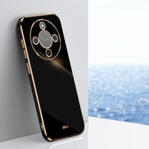 XINLI Straight Edge 6D Electroplate TPU Phone Case, For Honor X70 5G, For Honor X70i, For Honor X60 GT, For Honor Power, For Honor Play 60, For Honor 400 Global 156.5mm