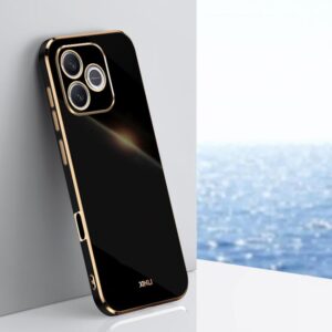 XINLI Straight Edge 6D Electroplate TPU Phone Case, For Honor 600 Lite Global, For Honor 500 Global 155.8mm, For Honor Magic8 Pro, For Honor Magic8 5G, For Honor X5c Plus, For Honor 400 Smart 5G