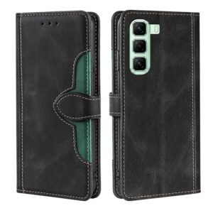 Skin Feel Magnetic Buckle Leather Phone Case, For Infinix Hot 50 4G, For Infinix Hot 50 5G, For Infinix Zero 40 4G, For Infinix Note 40 5G, For Infinix Note 40 Pro 4G, For Infinix Note 40 Pro 5G, For Infinix Note 40 4G, For Infinix Hot 40i...