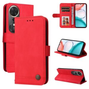 Skin Feel Life Tree Metal Button Leather Phone Case, For Honor Play 70 Plus, For Honor X5c Plus, For Honor X70 5G, For Honor X6b 4G / X6c 4G / X5b / X5b Plus, For Honor Play 60, For Honor 400 Lite Global, For Honor 400 Global 156.5mm, For Honor X8c 4G...
