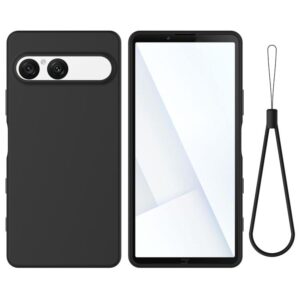 Solid Color Liquid Silicone Dropproof Full Coverage Phone Case, For Sony Xperia 10 VII, For Sony Xperia 1 VII, For Sony Xperia 10 VI, For Sony Xperia 1 VI, For Sony Xperia 5 V, For Sony Xperia 1 V, For Sony Xperia 10 V