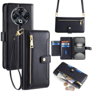 Sheep Texture Cross-body Zipper Wallet Leather Phone Case, For Tecno Spark 30 4G, For Tecno Pova 6 Neo 5G, For Tecno Camon 30 Premier 5G, For Tecno Camon 30 Pro 5G, For Tecno Camon 30, For Tecno Pova 5 Pro, For Tecno Pova Neo 3...