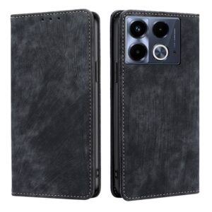 RFID Anti-theft Brush Magnetic Leather Phone Case, For Infinix Note 40 4G, For Infinix Hot 40i, For Infinix Zero 30 4G, For Infinix Zero 30 5G, For For Infinix GT 10 Pro 5G, For Infinix Hot 30 Play 4G, For Infinix Note 30 5G, For Infinix Smart 7 HD...