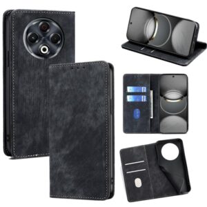 RFID Anti-theft Brush Magnetic Leather Phone Case, For Tecno Spark 30 4G, For Tecno Pova 6 Neo 5G, For Tecno Spark 30C 4G, For Tecno Camon 30 Premier 5G, For Tecno Pova 6 Neo 4G, For Tecno Camon 30 Pro 5G, For Tecno Camon 30, For Tecno Pova 5 Pro...