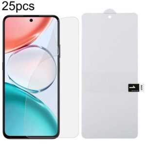 25pcs Full Screen Protector Explosion-proof Hydrogel Film, For Honor Play 80 Pro / Play 80 5G, For Honor Win Turbo 5G, For Honor 500 Smart 5G, For Honor 600 Vitality, For Honor X7e 4G, For Honor Play11 Plus 5G, For Honor 600e, For Honor Play 70C 4G...