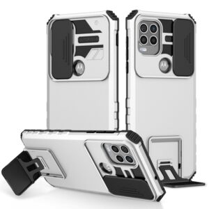Stereoscopic Holder Sliding Camshield Phone Case, For Motorola Moto G Stylus 5G, For Motorola Moto G42, For Motorola Moto G22 / E32, For Motorola Moto G52, For Motorola G Pure, For Motorola Moto G Power 2021