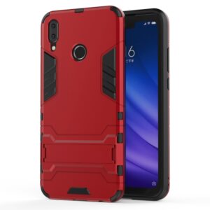 Shockproof PC + TPU Case for Huawei Y9 (2019) / Enjoy 9 Plus, with Holder, For Huawei Y9 (2019), For Huawei Y9 (2019) / Enjoy 9 Plus
