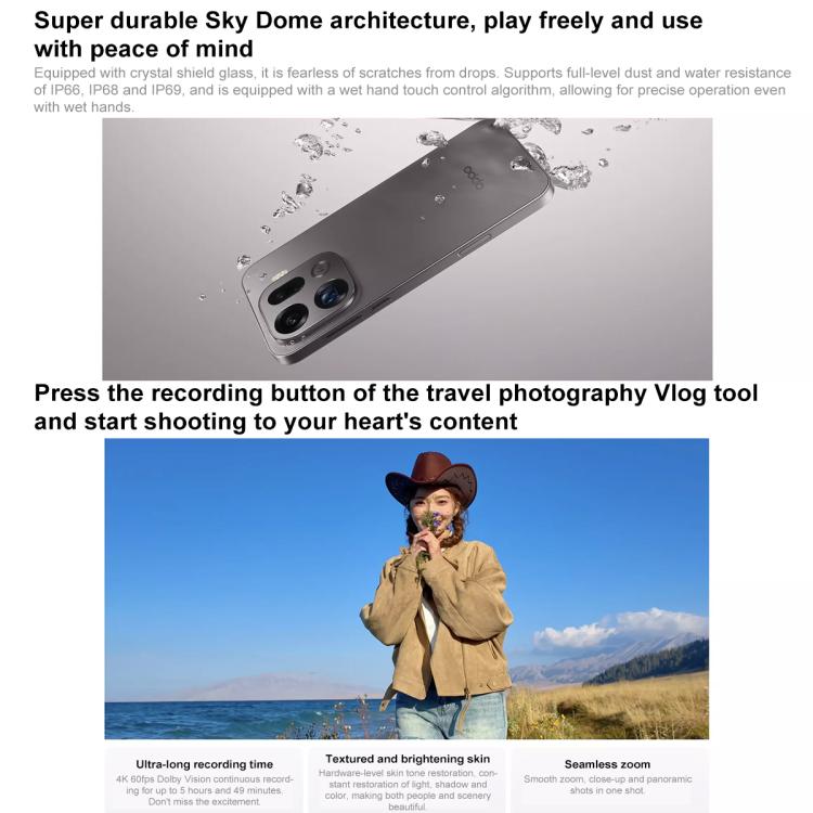 OPPO Find X9 Pro AI Phone, 16GB+512GB, Screen Fingerprint, 6.78 inch ColorOS 16.0 Dimensity 9500 Octa Core, NFC, OTG, Network: 5G, 16GB+512GB - Image 7