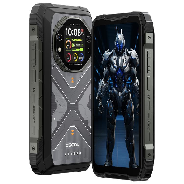 Blackview Oscal TANK 1, 12GB+256GB, 6.78 inch Android 15 DokeOS 4.2 Mediatek Dimensity 7050 Octa Core, Network: 5G, OTG, NFC, 12GB+256GB - Image 2