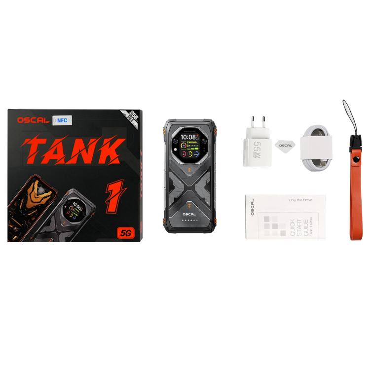 Blackview Oscal TANK 1, 16GB+512GB, 6.78 inch Android 15 DokeOS 4.2 Mediatek Dimensity 7050 Octa Core, Network: 5G, OTG, NFC, 16GB+512GB - Image 19