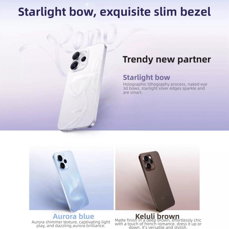 OPPO Reno15, 16GB+256GB, Screen Fingerprint, 6.32 inch ColorOS 16.0 MediaTek Dimensity 8450 Octa Core, NFC, OTG, Network: 5G, 16GB+256GB - Image 6
