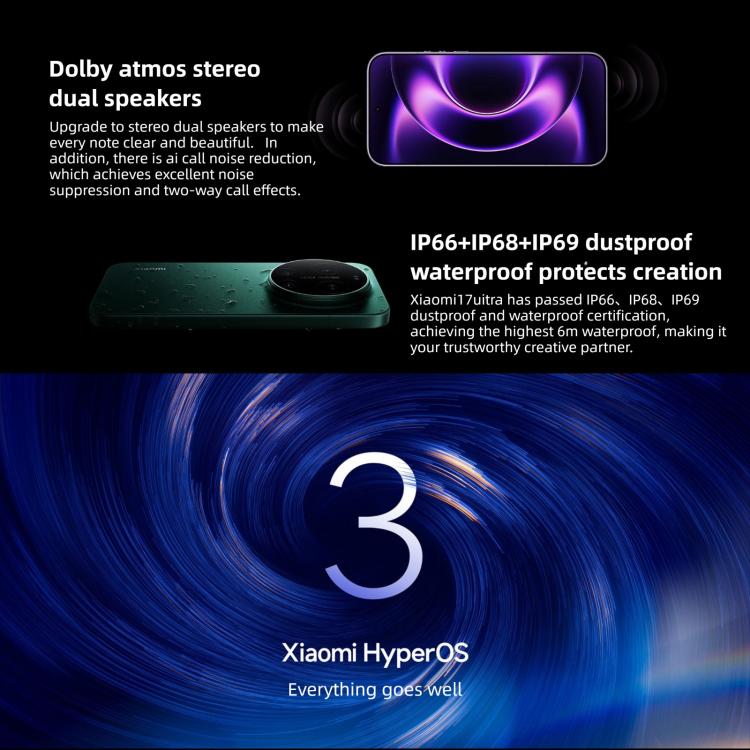 Xiaomi 17 Ultra, 12GB+256GB, 3D Ultrasonic Fingerprint, 6.9 inch Xiaomi HyperOS 3 Snapdragon 8 Elite Gen 5 Octa Core, NFC, Network: 5G, 12GB+512GB, 12GB+256GB - Image 20