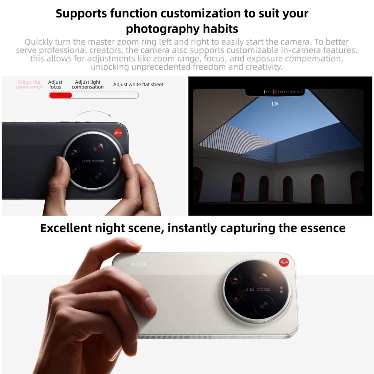 Xiaomi 17 Ultra By Leica, 16GB+1TB, 3D Ultrasonic Fingerprint, 6.9 inch Xiaomi HyperOS 3 Snapdragon 8 Elite Gen 5 Octa Core, NFC, Network: 5G, By Leica, 16GB+1TB - Image 11
