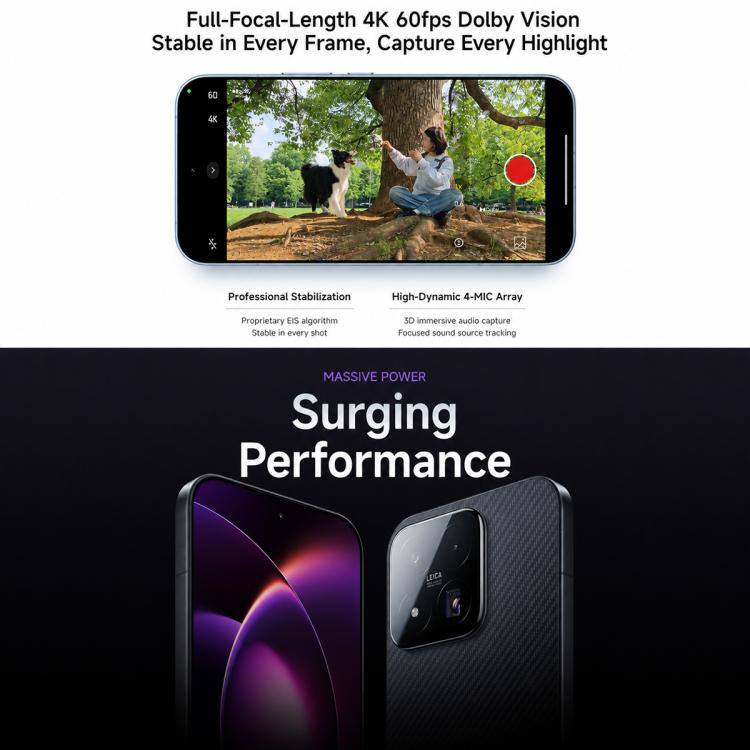 Xiaomi 17 Max, 12GB+256GB, 3D Ultrasonic Fingerprint, 6.9 inch Xiaomi HyperOS 3 Snapdragon 8 Elite Gen 5 Octa Core, NFC, Network: 5G, 12GB+256GB - Image 15