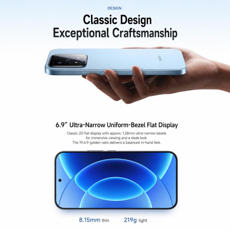 Xiaomi 17 Max, 16GB+256GB, 3D Ultrasonic Fingerprint, 6.9 inch Xiaomi HyperOS 3 Snapdragon 8 Elite Gen 5 Octa Core, NFC, Network: 5G, 16GB+256GB - Image 6