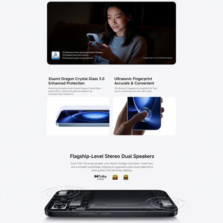 Xiaomi 17 Max, 16GB+512GB, 3D Ultrasonic Fingerprint, 6.9 inch Xiaomi HyperOS 3 Snapdragon 8 Elite Gen 5 Octa Core, NFC, Network: 5G, 16GB+512GB - Image 10